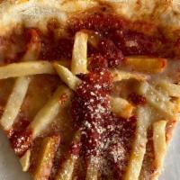French Fry Slice · Classical pie covered with a layer of crispy fries cooked to perfection.