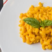 Mac N' Cheese (Medium) · Macaroni, Butter, Macaroni Sauce.