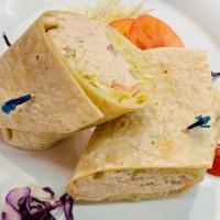 Tuna Salad Wrap  · Our tuna salad wrapped in a fresh flour tortilla