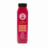 Daylight Detox* · Filtered Water, Organic Lemon, Simple Syrup, Dragon Fruit Puree, Ginger,  Fo-ti root, Cayenn...