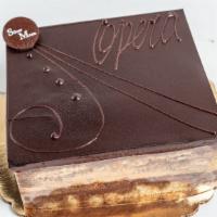 Opera Cake · A truly delicious cake, inspired by the  Paris Opera House! It includes a total of six layer...
