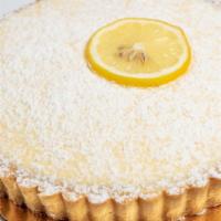 Lemon Tart · Lemon  curd fills our rich butter tart shell.  One of our most popular tarts,  not too sweet...