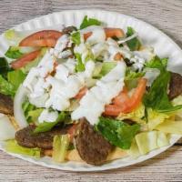 Beef Gyro · With lettuce, Tomato, Onion & Cucumber Sauce