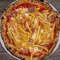 Pizza Fries · Crispy, craveable fries with marinara & cheese.