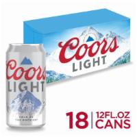 Coors Light - Pack Of 18 · 12 oz
