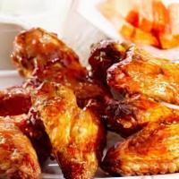 6 Wings · BBQ or spicy