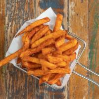 Sweet Potato Fries · Crispy Sweet Potato Fries