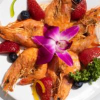 Reggae Boys Peppered Shrimp · Spicy. Mouthwatering shrimp with a spicy kick and tons of flavors.