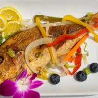 Escovitch Snapper Large Meal · 