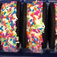 Oreo Cookie Ice Cream Sandwiches · 