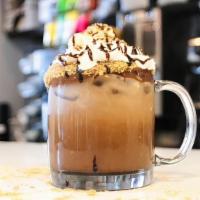 Nutella Me More · Hazelnut, chocolate, espresso, milk. Topped with whipped cream and chocolate sauce.

*Toppin...