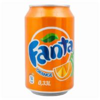 Orange Fanta Can · 