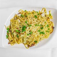 Chowmein · hand pulled noodles with stir fry