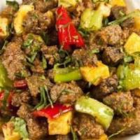 Arnavut Cigeri · Fried veal liver. Tender fried veal liver breaded and pan-fried and then blended with season...