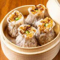 Shanghai Shumai 上海烧卖 (4 Pcs) · Traditional dumpling with sticky rice, minced ham and minced shiitake mushroom