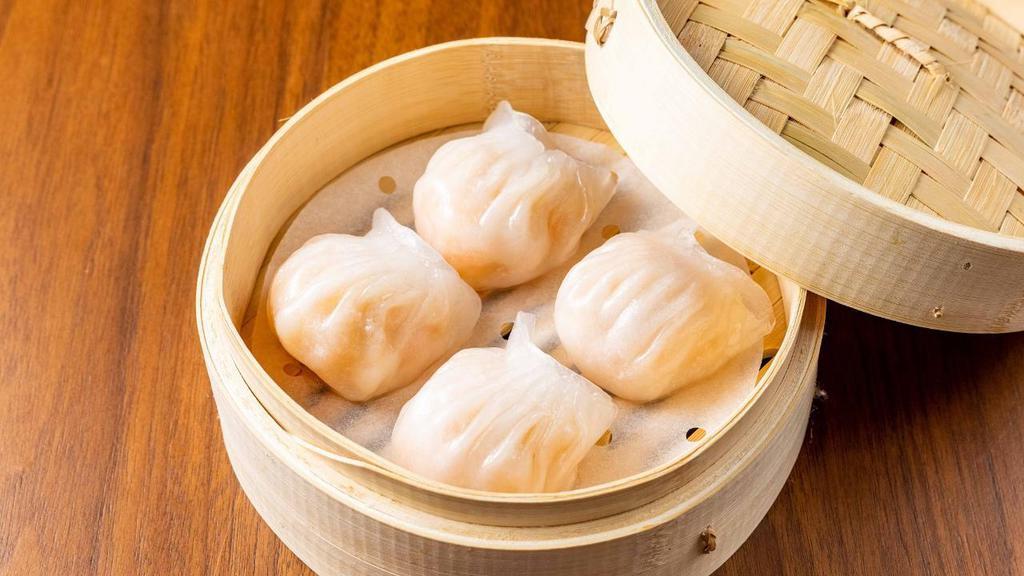 Shrimp Dumplings 水晶虾饺(4 Pcs) · 