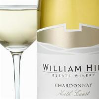 William Hill Chardonnay, California · Ripe tree fruit and heady notes of baked apple are supported by layers of caramel, brown spi...