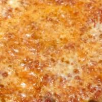New Yorker  · Traditional cheese pizza.