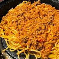 Spaghetti Pomodoro · Traditional Italian tomato sauce.