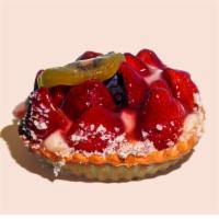 Fruit Tart · Fresh, colorful, and bursting with juicy fruit.

These fresh strawberry tarts have a delicio...