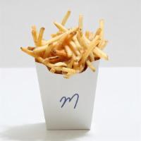 Fries · Thin-cut fries tossed with salt
