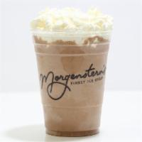 Salted Chocolate Shake · Salted Chocolate ice cream blended with milk and topped with whipped cream.