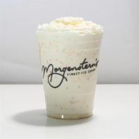 Nutter Butters N' Cream Shake · Nutter Butters N' Cream ice cream blended with milk and topped with whipped cream