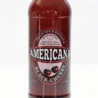 Black Cherry Soda, Americana · 12 oz glass bottle