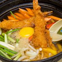 Nabeyaki Udon - Sokup Noodle · With shrimp tempura