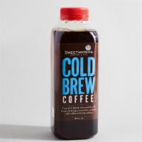 Straight Up Cold Brew Bottle · Brewed for 18 hours for a smoother, sweeter cold brew coffee in a resealable bottle.