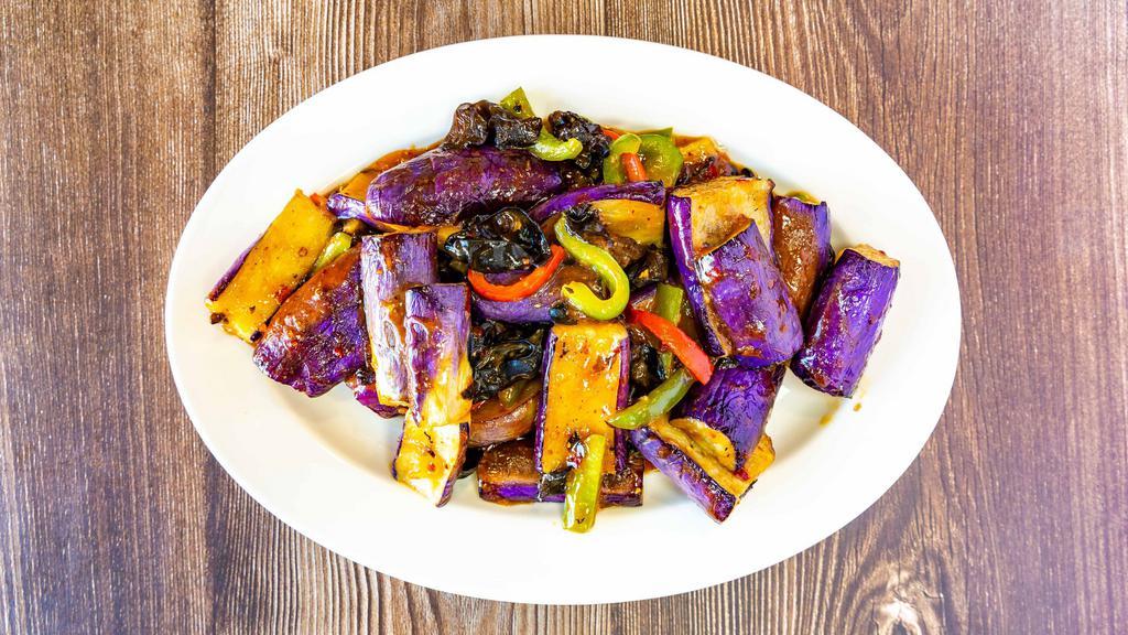 Eggplant With Spicy Sweet Sauce (Spicy) · Spicy.