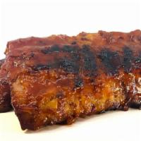 6 Ribs · 6 baby back ribs.