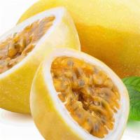 Lilikoi Cream Smoothie · Pineapple, passion fruit, organic soymilk, vegan soy cream