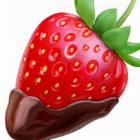 Nutella Dipped Strawberry Smoothie · Nutella, strawberries, organic soymilk, chocolate  chips, vegan soy ice cream, honey