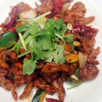 Gui Zhou Spicy Chicken · Hot and spicy.