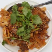 Ox Tongue & Tripe W. Spicy Pepper Sauce · Extra hot & spicy.