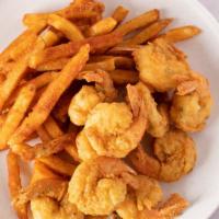 Jumbo Season Fried Shrimp · Shrimp Dinner with any 3 sides you choose