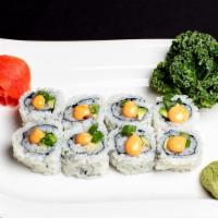 Spicy Yellowtail Roll · Fresh sushi. roll or hand roll.