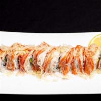 King Crab Avocado Roll · Special rolls created by chef and owner david sim.