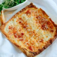 Plain Cheese · Tomato sauce and mozzarella.