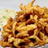 Clam Strips · Extremely fresh sea clams cut into strips