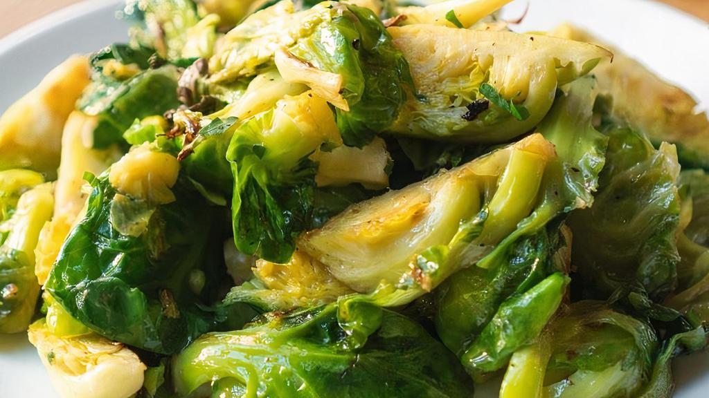 Side Of Sauteed Brussels Sprouts · 