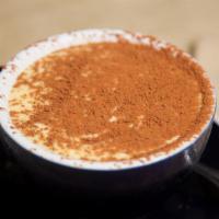 Tiramisu · The classic Italian dessert with ladyfinger cookies, espresso, whipped eggs and mascarpone c...