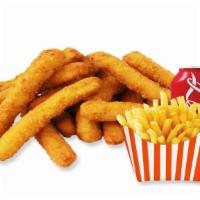 10 Pc Chicken Strips · WITH 1 SIDE AND CAN SODA
