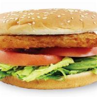 Fish Sandwich · Sandwich made with a piece of cut fish that is either fried baked or grilled.