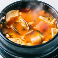 Soft Tofu Soup · soft tofu soup with choice of your protein
