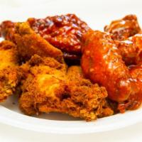 Chicken Wings · Fried, Hot,Jerk,Bbq