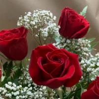 Roses Red X6 · 6 Red Roses arranged in a vase
