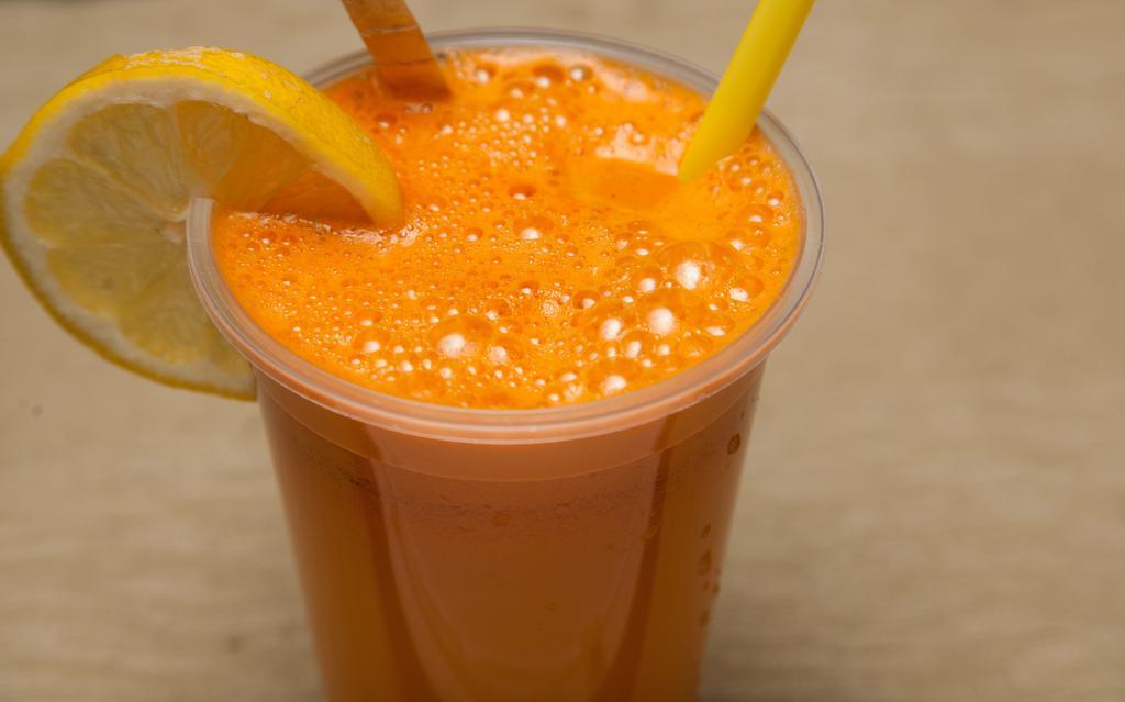 Juice For Detox · Carrot, cucumber, apple, lemon, ginger.
