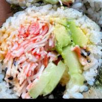 Cali Og · Heavy Kani Salad | Half Moon Cucumber | Avocado | Sriracha Aioli | Sesame Seeds